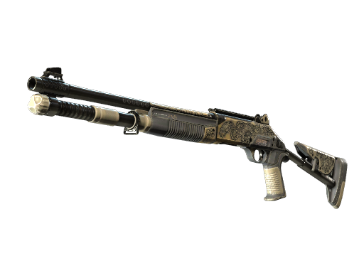 StatTrak™ XM1014 | Irezumi (Minimal Wear) — изображение скина CS2, редкость Mil-Spec Grade