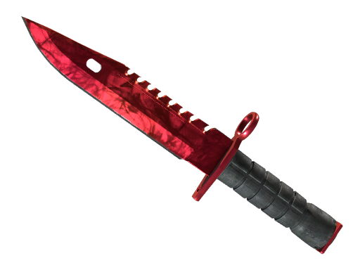 ★ M9 Bayonet | Doppler Ruby (Factory New) — CS2 skin image, Covert rarity