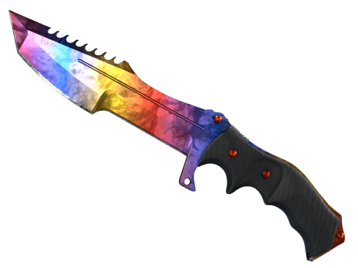 ★ StatTrak™ Huntsman Knife | Marble Fade (Minimal Wear) — CS2 skin image