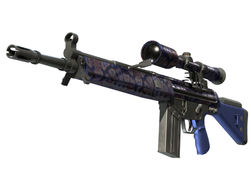 G3SG1 | Violet Murano — скин CS2, редкость Mil-Spec Grade