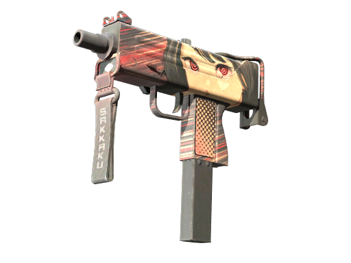 MAC-10 | Sakkaku — скин CS2, редкость Restricted