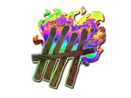 Sticker | Kill Count (Holo) — CS2 skin image, Remarkable rarity