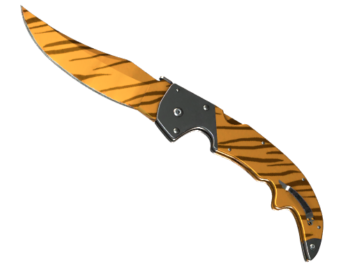 ★ StatTrak™ Falchion Knife | Tiger Tooth — CS2 skin,  rarity