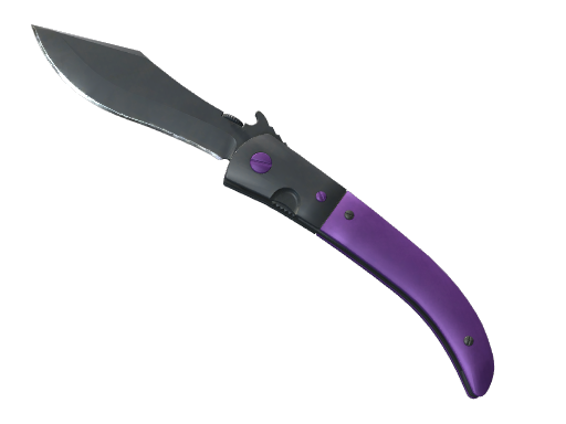 ★ Navaja Knife | Ultraviolet (Battle-Scarred) — изображение скина CS2, редкость Covert