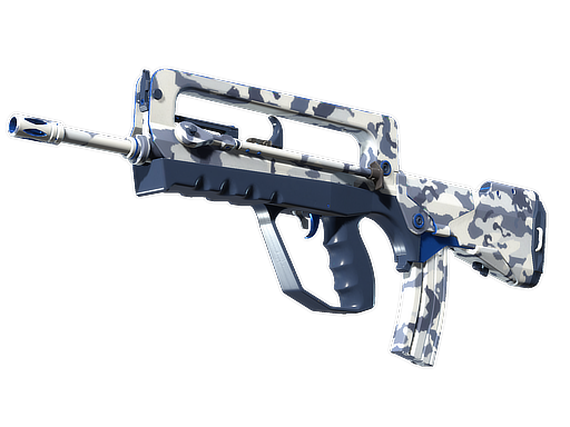 FAMAS | Yeti Camo — скин CS2, редкость Mil-Spec Grade