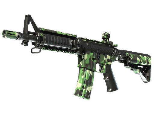 M4A4 | Choppa (Well-Worn) — изображение скина CS2, редкость Mil-Spec Grade