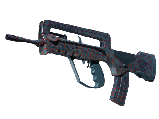 StatTrak™ FAMAS | Hexane (Field-Tested) — изображение скина CS2, редкость Mil-Spec Grade