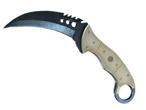 ★ Talon Knife | Blue Steel (Factory New) — изображение скина CS2, редкость Covert