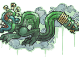 Sealed Graffiti | Fire Serpent — CS2 skin image, Exotic rarity
