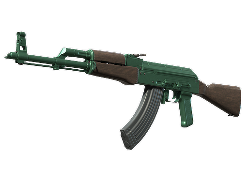 AK-47 | Wintergreen (Well-Worn) — изображение скина CS2, редкость Mil-Spec Grade