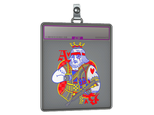 Sticker Slab | King Crasswater (Foil) — CS2 skin image, Exotic rarity
