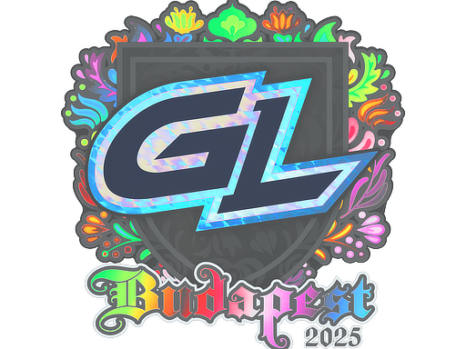 Sticker | GamerLegion (Holo) | Budapest 2025 — CS2 skin image, Exotic rarity