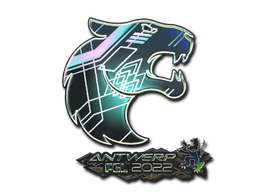 Sticker | FURIA (Holo) | Antwerp 2022 — CS2 skin image, Exotic rarity