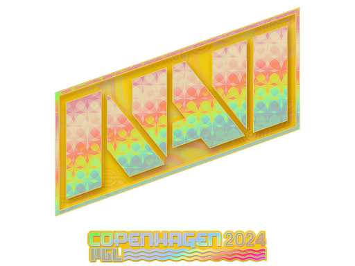 Sticker | Natus Vincere (Holo) | Copenhagen 2024 — CS2 skin image, Exotic rarity