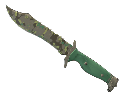 ★ StatTrak™ Bowie Knife | Boreal Forest (Battle-Scarred) — CS2 skin image