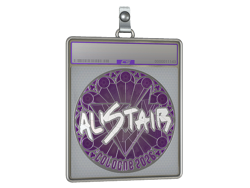 Sticker Slab | aliStair (Foil) | Cologne 2026 — CS2 skin image, Remarkable rarity