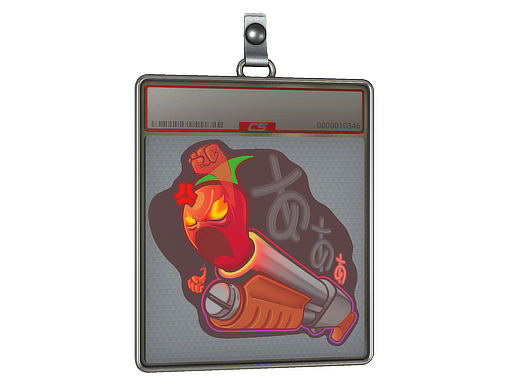 Sticker Slab | Pepper Gauge (Lenticular) — CS2 skin image, Extraordinary rarity