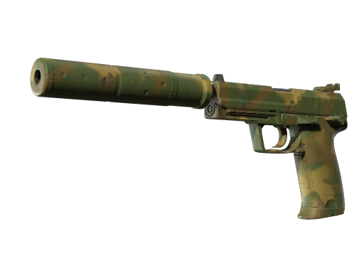 Souvenir USP-S | Forest Leaves (Battle-Scarred) — изображение скина CS2, редкость Industrial Grade
