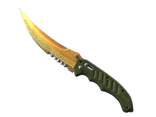★ StatTrak™ Flip Knife | Lore (Minimal Wear) — CS2 skin image