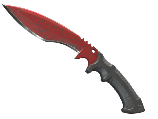 ★ StatTrak™ Kukri Knife | Crimson Web (Field-Tested) — CS2 skin image
