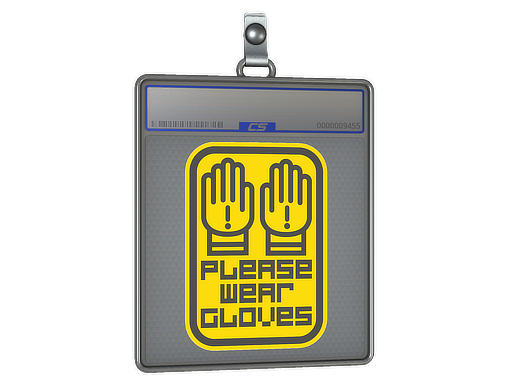 Sticker Slab | Gloves On — CS2 skin image, High Grade rarity