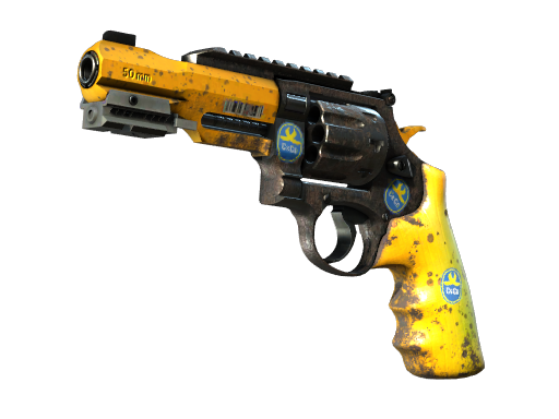 Souvenir R8 Revolver | Banana Cannon (Factory New) — изображение скина CS2, редкость Restricted