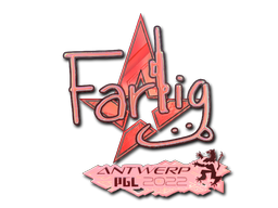 Sticker | Farlig (Holo) | Antwerp 2022 — CS2 skin image, Exotic rarity