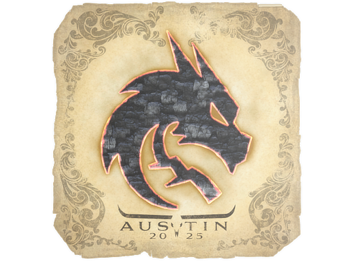 Sticker | Team Spirit | Austin 2025 — CS2 skin image, High Grade rarity