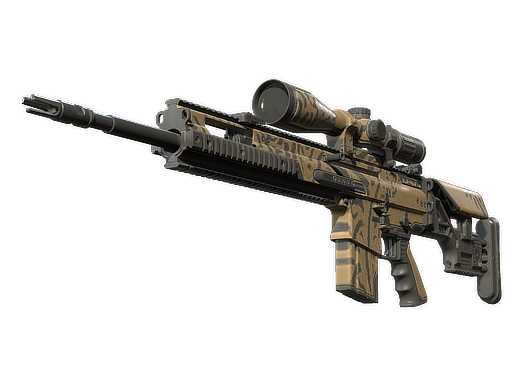 SCAR-20 | Sirocco Script (Well-Worn) — изображение скина CS2, редкость Industrial Grade