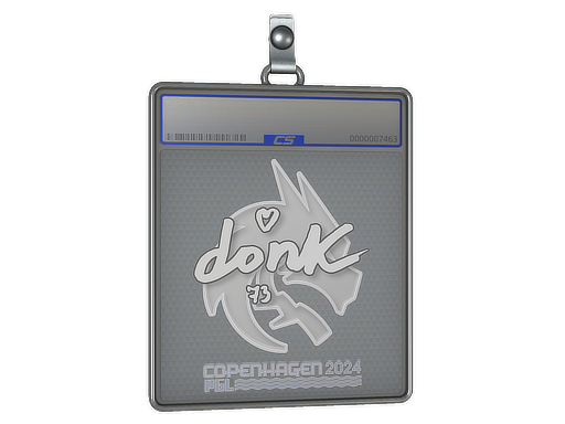 Sticker Slab | donk | Copenhagen 2024 — CS2 skin image, High Grade rarity