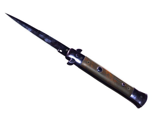 ★ Stiletto Knife | Doppler Black Pearl — CS2 skin, Covert rarity