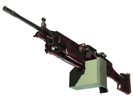 M249 | Magma (Field-Tested) — изображение скина CS2, редкость Mil-Spec Grade