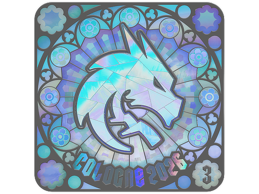 Sticker | Team Spirit (Holo, Ranked) | Cologne 2026 — CS2 skin image, Exotic rarity