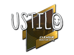 Sticker | USTILO | Boston 2018 — CS2 skin image, High Grade rarity