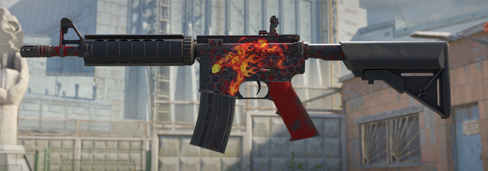 Вариация фейкового Howl с двумя Winding Scorch на M4A4 | Converter