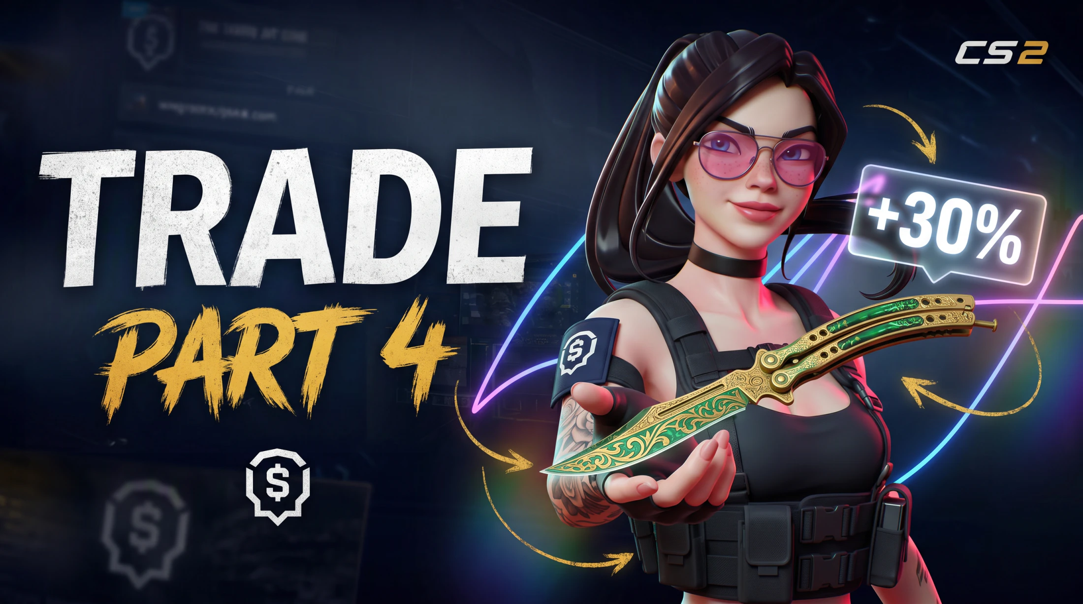CS2 Skin Trading P2P: Trade Percentages, Floats and Sticker Value
