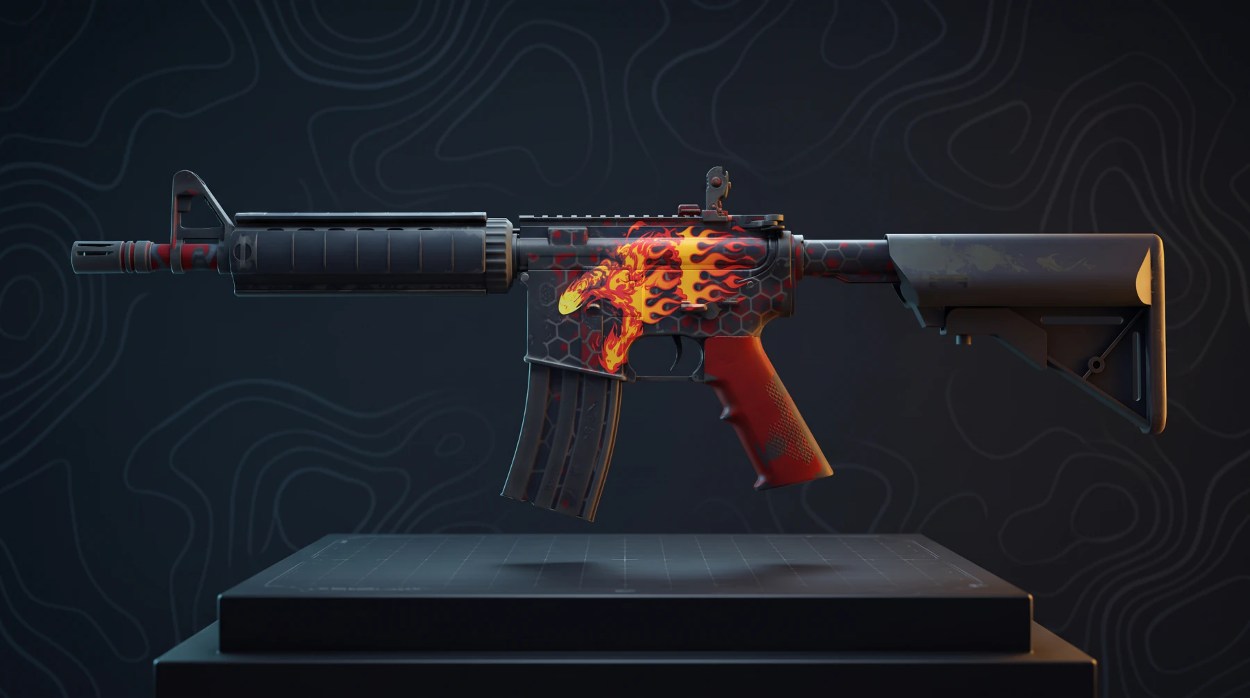 Фейковый Howl: канонический состав наклеек на M4A4 | Converter